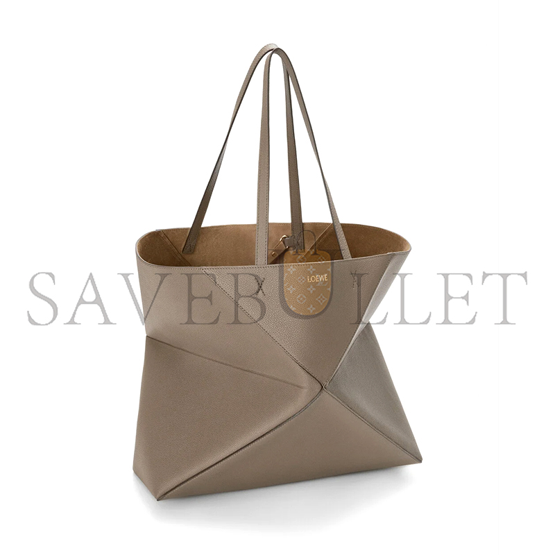 LOEWE LARGE HORIZONTAL PUZZLE FOLD TOTE IN SOFT GRAINED CALFSKIN A779PTWX01 (37*33*14.5cm)